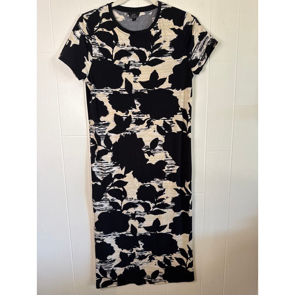 Topshop maternity midi dress size 8